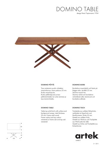 DOMINO TABLE