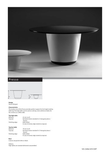 tables:Presso