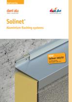 Solinet : Aluminium flashing systems