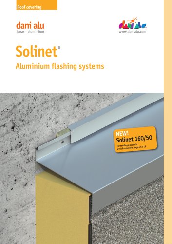 Solinet : Aluminium flashing systems