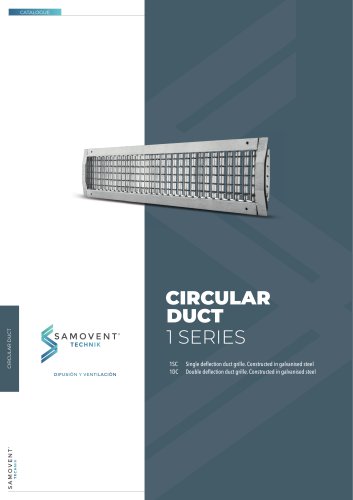 TECHNICAL DATA SHEET CIRCULAR DUCT.SAMOVENT