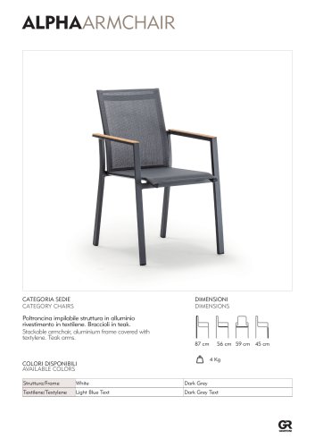 Alpha Armchair