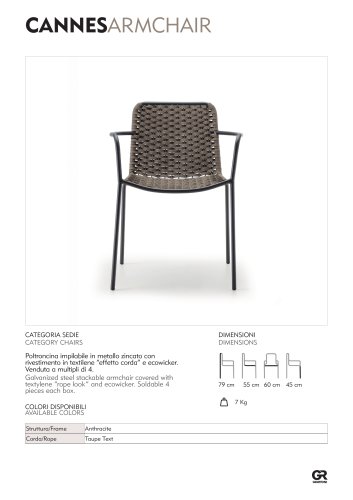 Cannes Armchair
