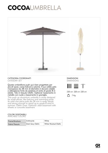 Cocoa Umbrella
