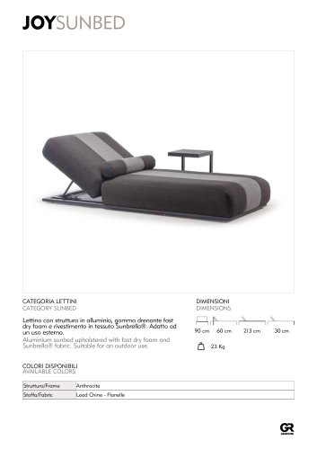 Joy Sunbed