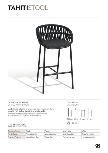 Tahiti Stool