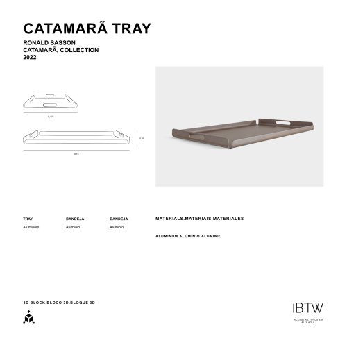 CATAMARÃ TRAY