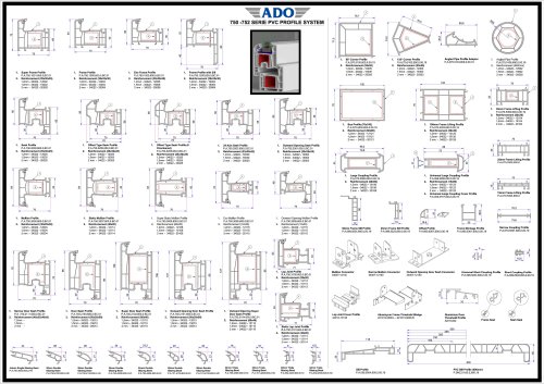 750-752 SERIE PVC PROFILE SYTEM