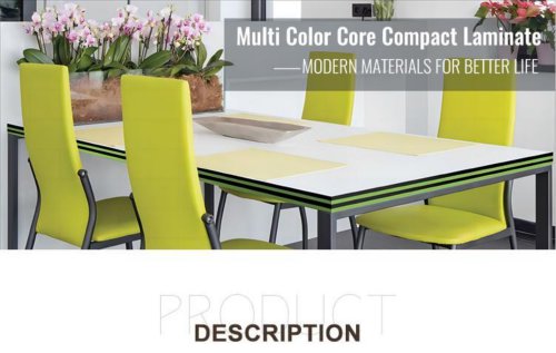 Polybett Color Core Compact Laminate Board