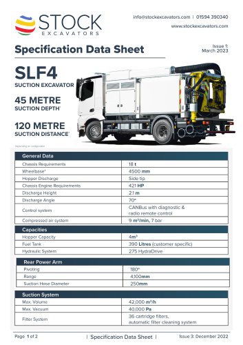 SLF4 Technical Sheet