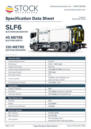 SLF6 Technical Sheet