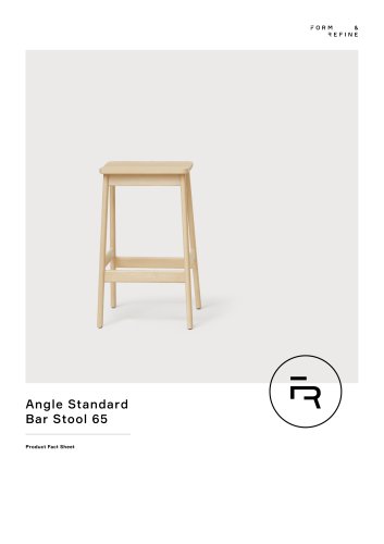 Angle Standard Bar Stool 65