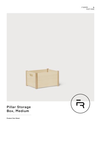 Pillar Storage Box, Medium