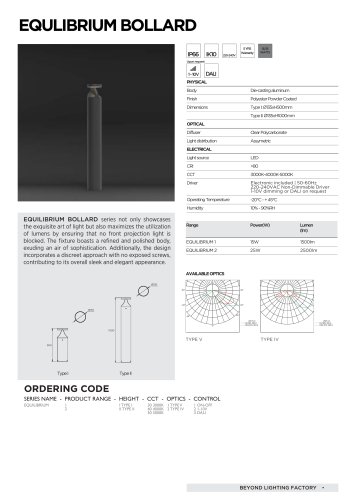 Equilibrium Bollard