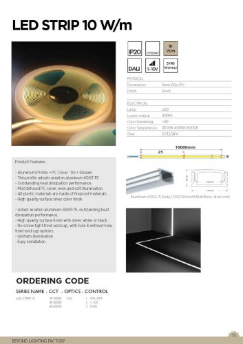 LED Strip 10W/M