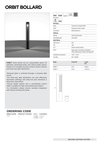 Orbit Bollard