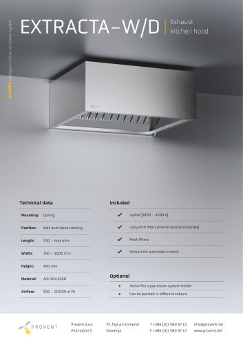 EXTRACTA brochure EN