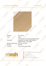 Laminated Glass Metal Mesh - QKGWWD-14C