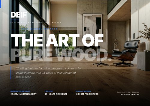 DEIF Soild Wood Flooring Catalog 2026