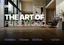 Engineered parquet floor