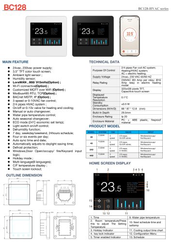 Breeze BC35-4 Datasheet