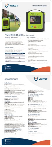 Data Sheet PowerBeat X3 AED (English)