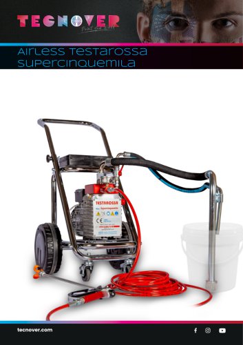 TECNOVER Testarossa Supercinquemila Airless Paint Sprayer