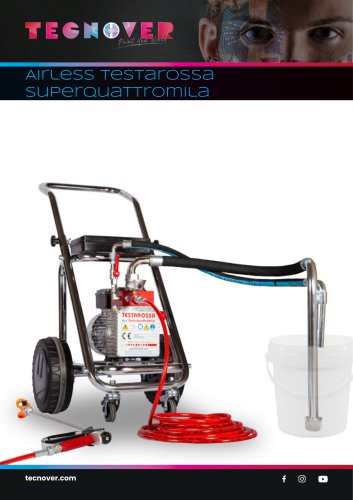 TECNOVER Testarossa Superquattromila Airless Paint Sprayer