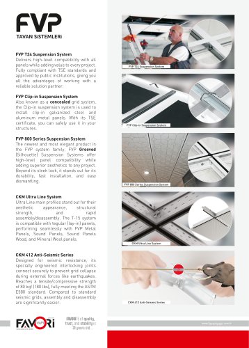 Suspended Ceiling Grid Systems