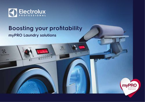 Electrolux Professional myPRO Sales booklet