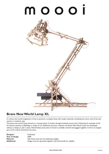 Brave New World Lamp