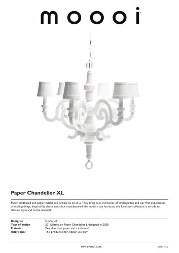 Paper Chandelier XL