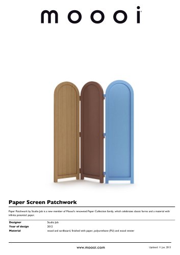 Paper Screen Patchwork