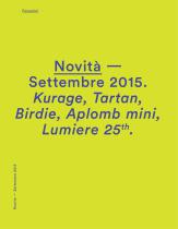 FOSCARINI NEWS SEPT 2015