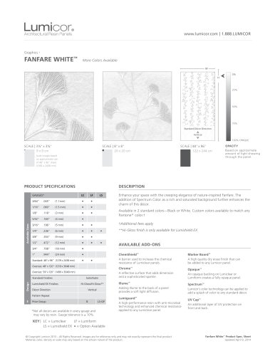 FANFARE WHITE ?