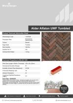 Alder Alfaton UWF Tumbed Product Datasheet