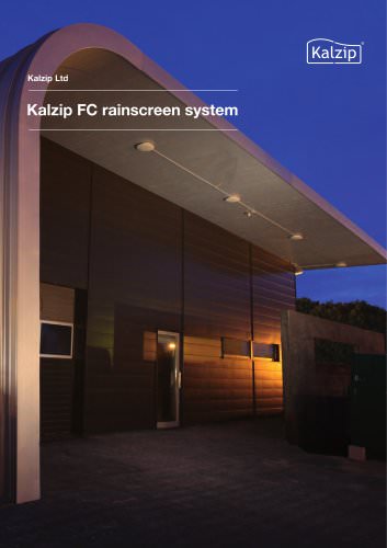 Kalzip FC rainscreen system 2011