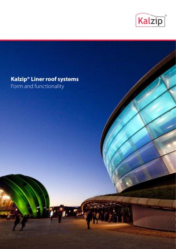 Kalzip® Liner roof systems