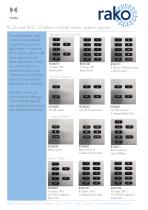 RCM and RNC Wireless module button legend options