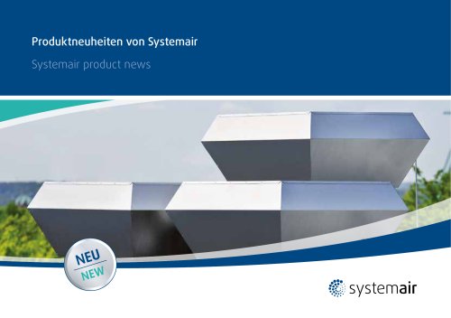 Systemair product news