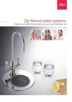 Zip filtered water systems