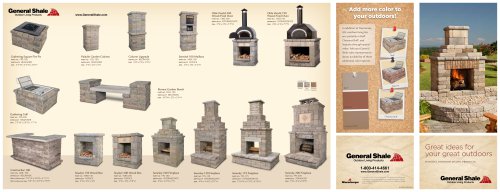Outdoor Living Six Panel Brochure