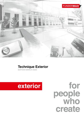 Technique Exterior EDITION MARCH 2020