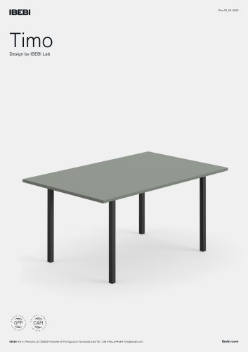 IBEBI - Collection TIMO_Data Sheets