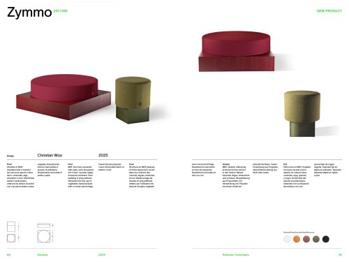 Catalog 267-268 ZYMMO POUF