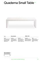 Catalog 710 QUADERNA SMALL TABLE
