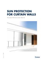 SUN PROTECTION FOR CURTAIN WALLS