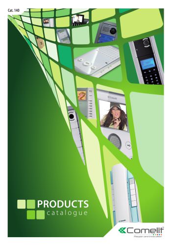 Products catalogue