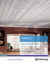 HomeStyle Country Classic Ceiling Planks