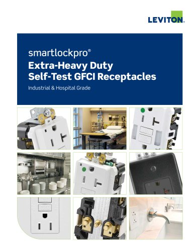 Extra-Heavy Duty Self-Test GFCI Receptacles